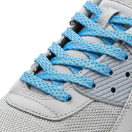 Lace Lab Cove Blue - Reflective Flat Laces 2.0 Reflective Flat Shoelaces