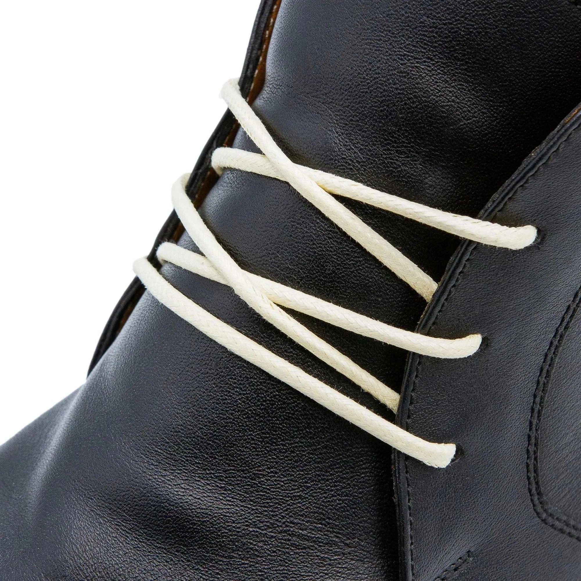 Lace Lab Cream Waxed Dress Shoelaces Waxed Dress Shoelaces