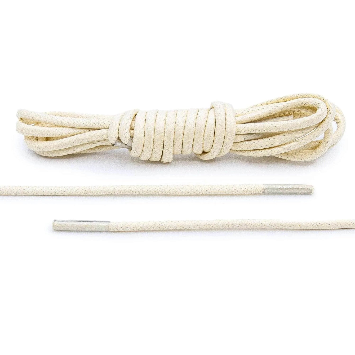 Lace Lab Cream Waxed Dress Shoelaces Waxed Dress Shoelaces