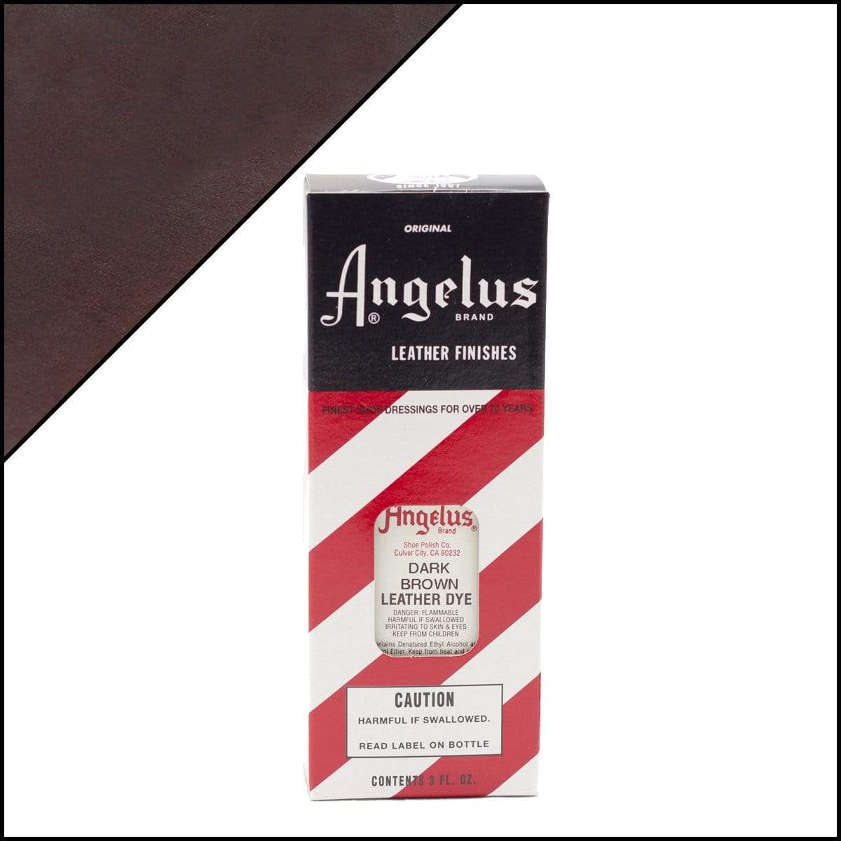 Dark Brown Leather Dye - Angelus Direct