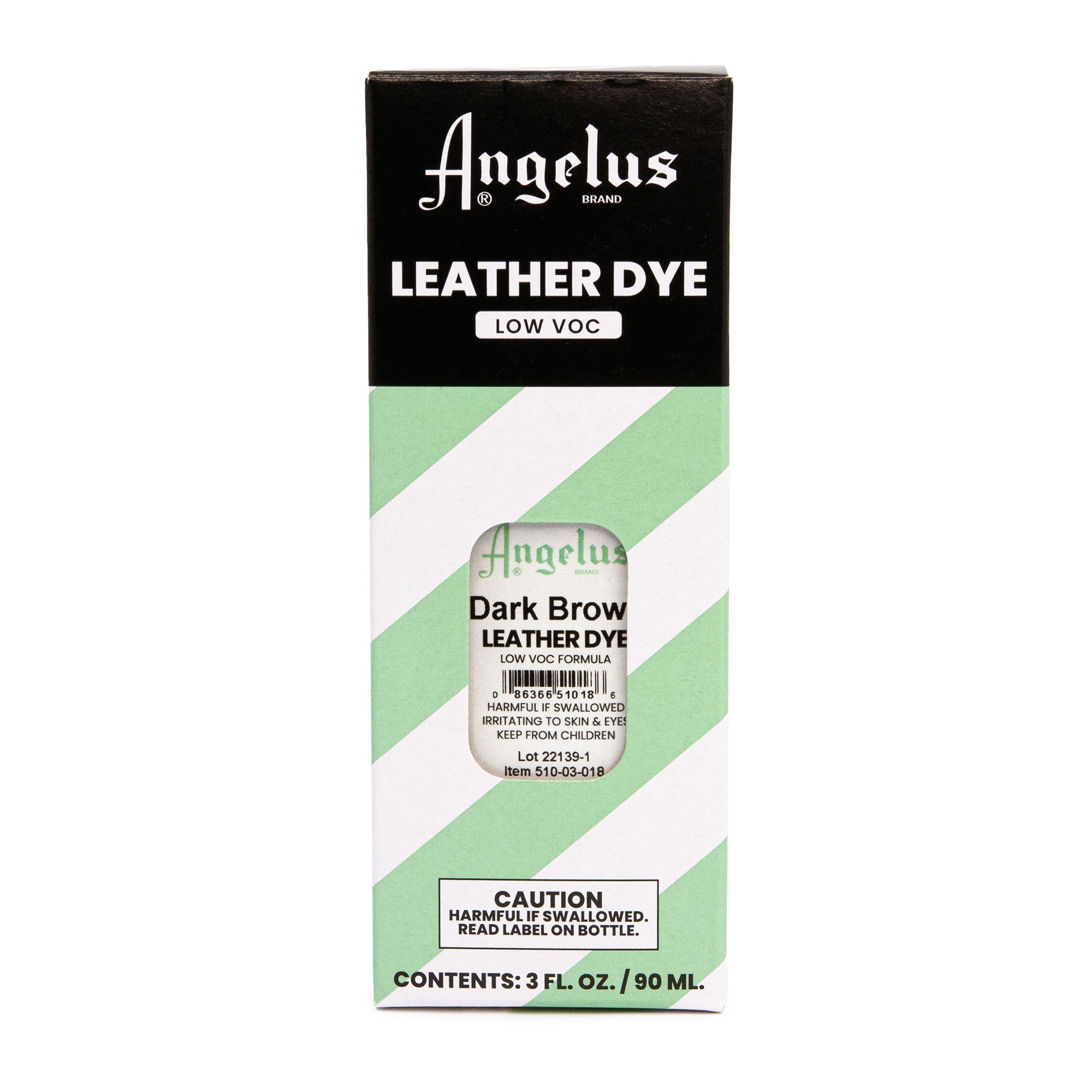 Dark Brown Low VOC Leather Dye - Angelus Direct