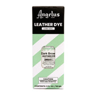 Angelus Direct Dark Brown Low VOC Leather Dye 3 oz. Low VOC Leather Dye
