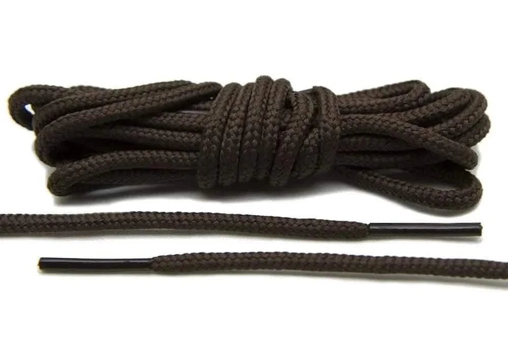 Lace Lab Dark Brown Roshe-Style Laces 36" Rope Laces