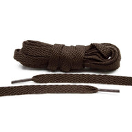 Lace Lab Dark Brown Shoe Laces Flat Shoelaces