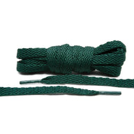 Lace Lab Dark Green Shoe Laces Flat Shoelaces