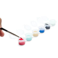 Angelus Direct Empty Paint Cups - 6x 1/6th oz. 6 x 1/6 oz. Accessories