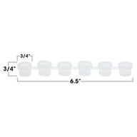 Angelus Direct Empty Paint Cups - 6x 1/6th oz. 6 x 1/6 oz. Accessories