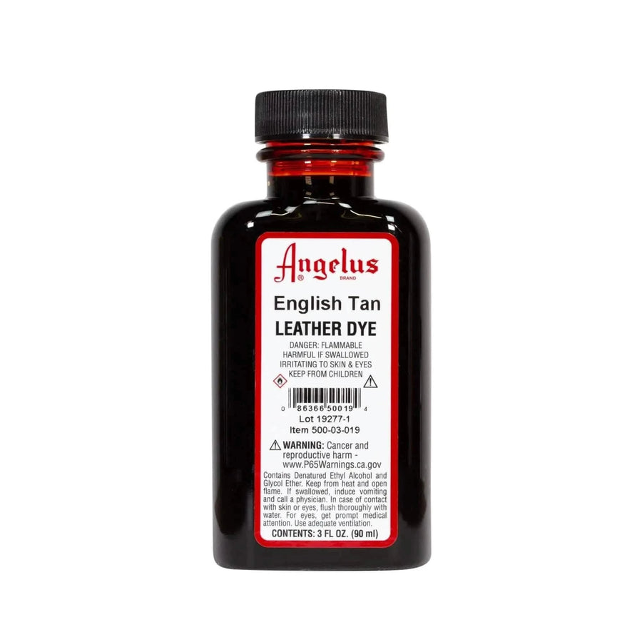 English Tan Leather Dye