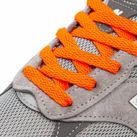 Lace Lab Flaming Orange Shoe Laces Flat Shoelaces