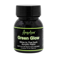 Angelus Direct Glow In The Dark Acrylic Paint - Green Glow 1 oz.