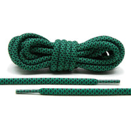 Lace Lab Green/Black Rope Laces Rope Shoelaces