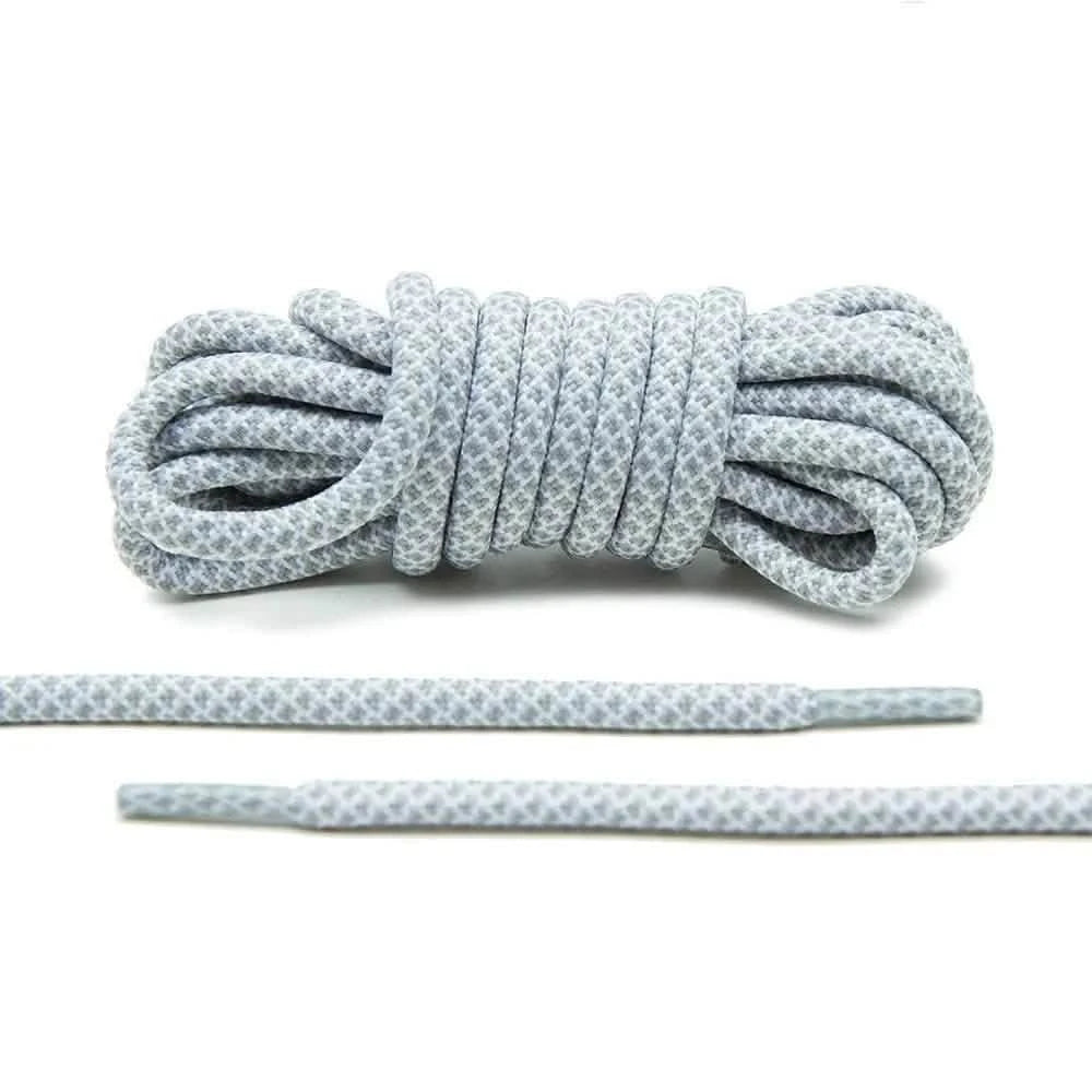 Lace Lab Grey/White Rope Laces Rope Shoelaces