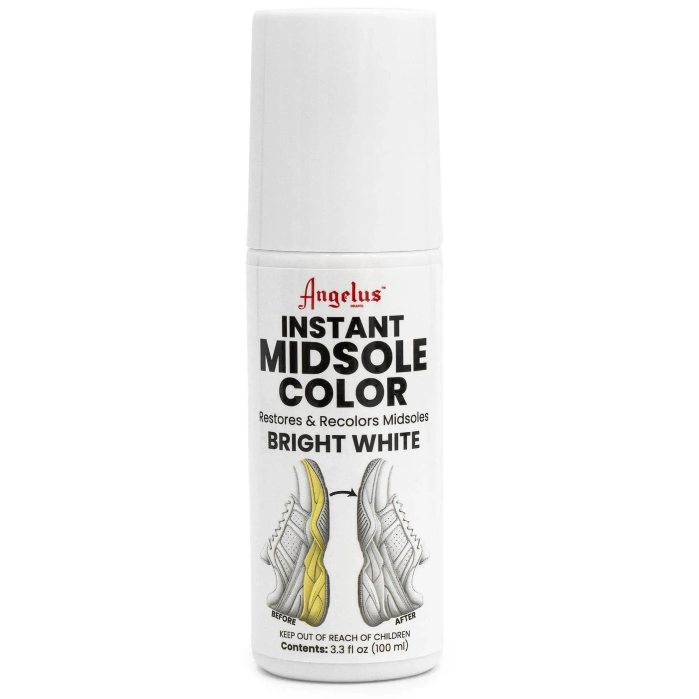 Angelus Direct Instant Midsole Color - Bright White 3.3 oz. Instant Midsole Color