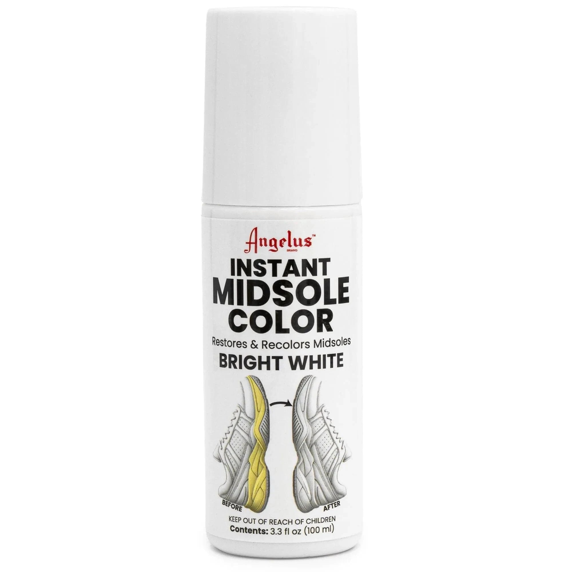 Angelus Direct Instant Midsole Color - Bright White 3.3 oz. Instant Midsole Color