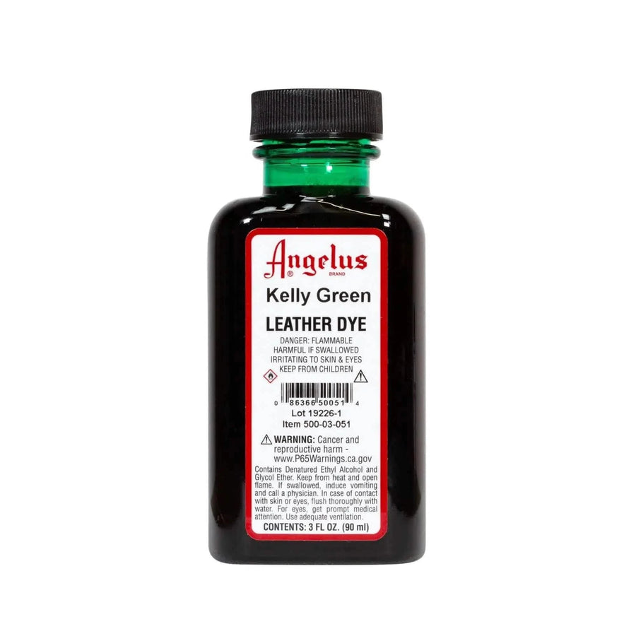 Kelly Green Leather Dye