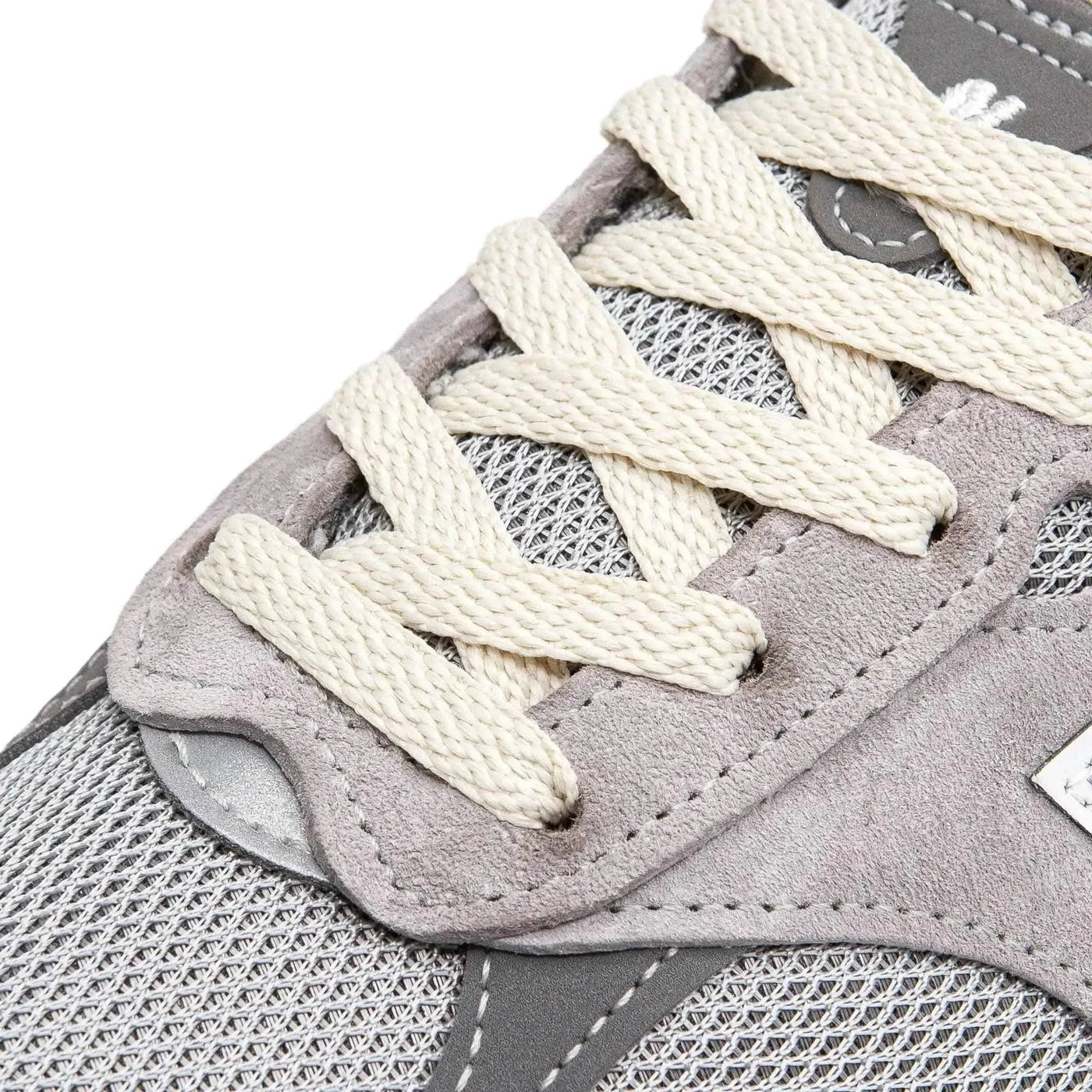 Lace Lab Light Beige Shoe Laces Flat Shoelaces