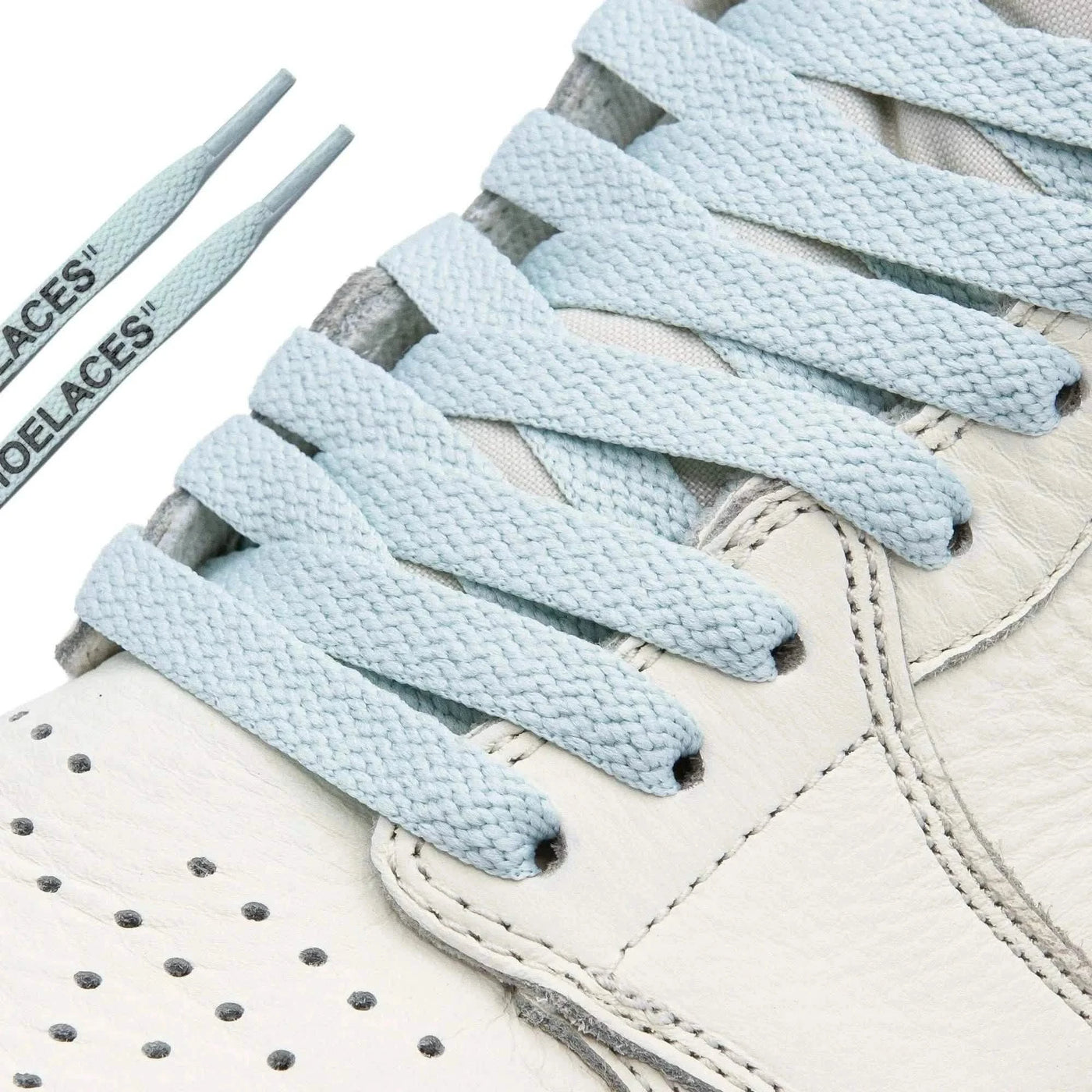 Lace Lab Light Blue Off-White Style "SHOELACES" "SHOELACES"