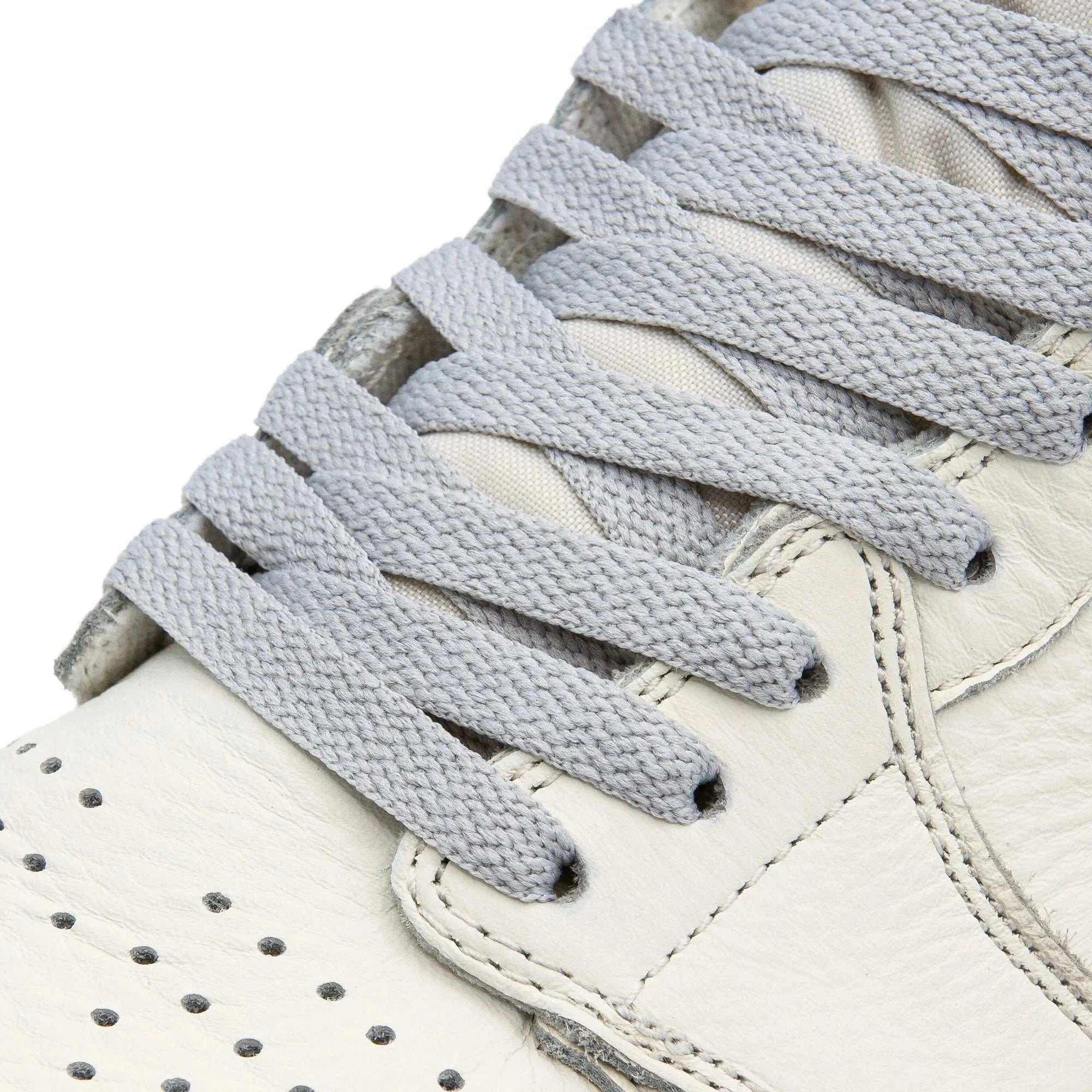 Lace Lab Light Grey Jordan 1 Replacement Shoelaces Jordan 1 Replacement Shoelaces