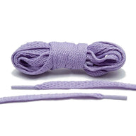 Lace Lab Lilac Shoe Laces Flat Shoelaces