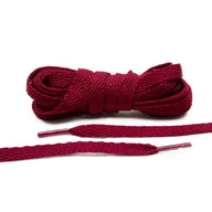 Lace Lab Maroon Shoe Laces Flat Shoelaces