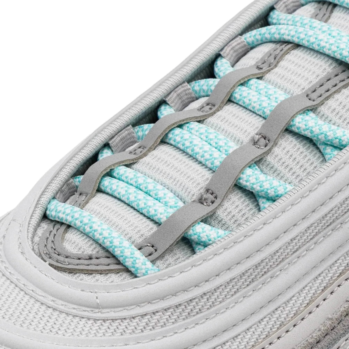 Lace Lab Mint Green/White Rope Laces Rope Shoelaces
