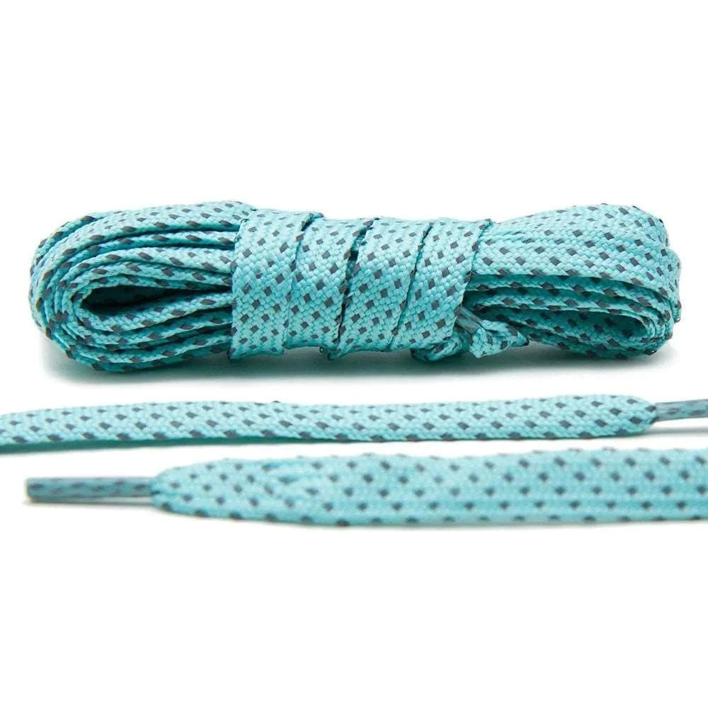 Lace Lab Mint - Reflective Flat Laces 2.0 Reflective Flat Shoelaces