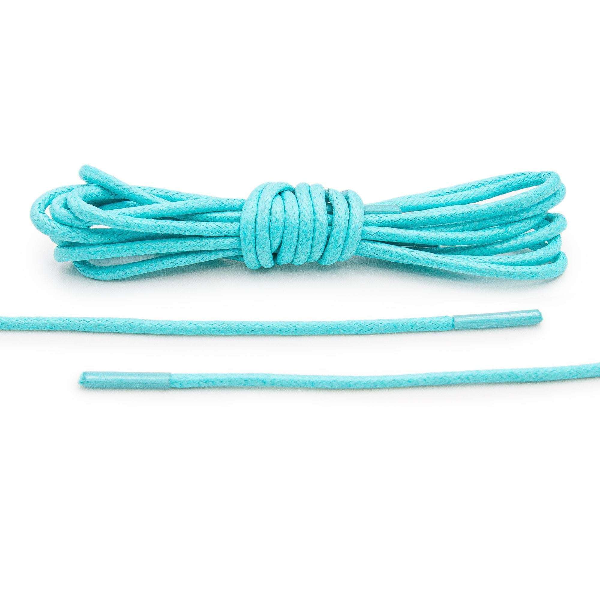 Mint Waxed Dress Shoelaces - Angelus Direct