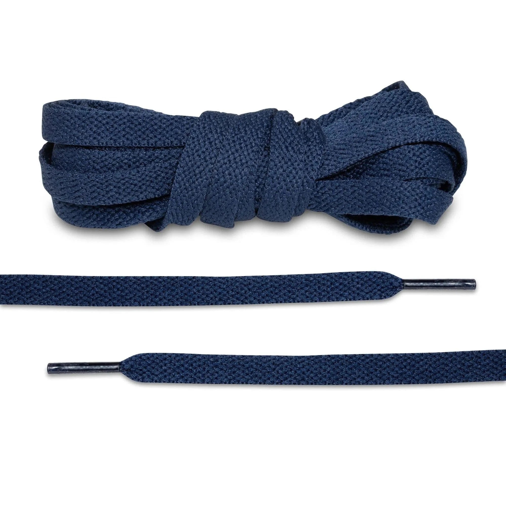 Navy Blue Jordan 1 Replacement Shoelaces - Angelus Direct