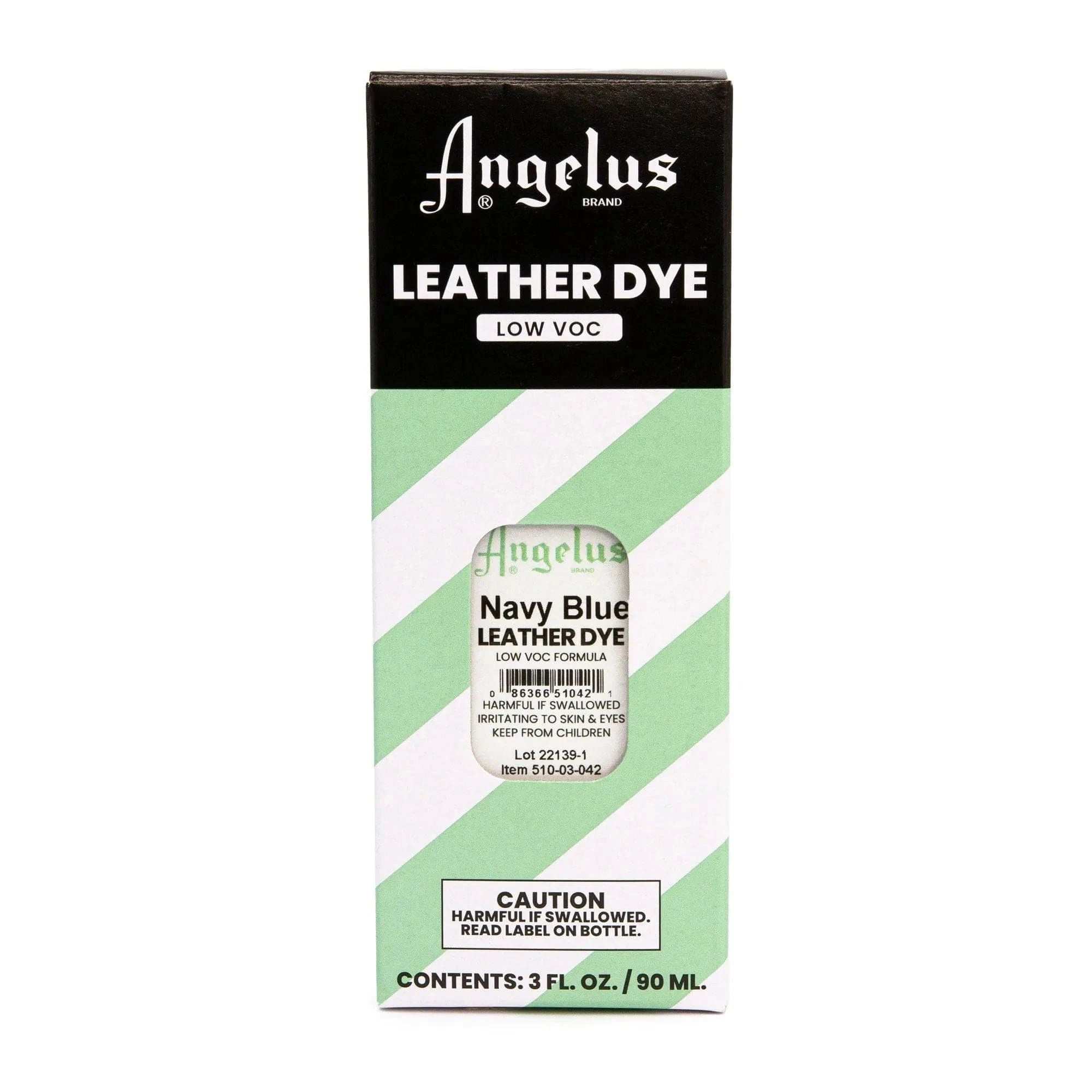 Angelus Direct Navy Blue Low VOC Leather Dye 3 oz. Low VOC Leather Dye