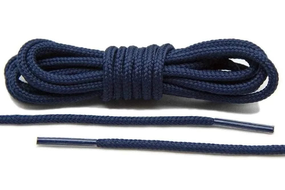 Lace Lab Navy Blue Roshe-Style Laces 36" Rope Laces