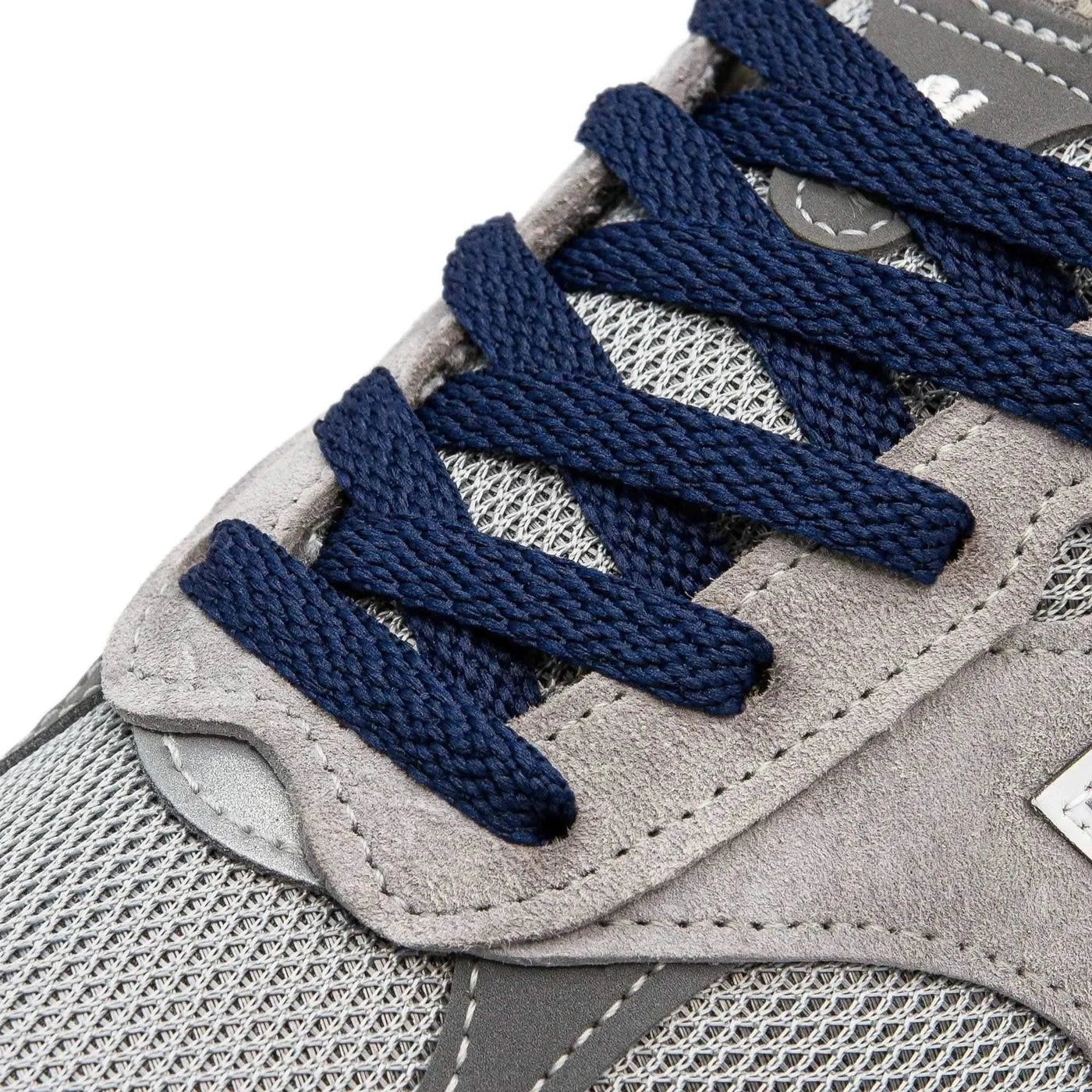 Navy Blue Flat Shoe Laces 54" Navy Blue Flat Shoe Laces 54"