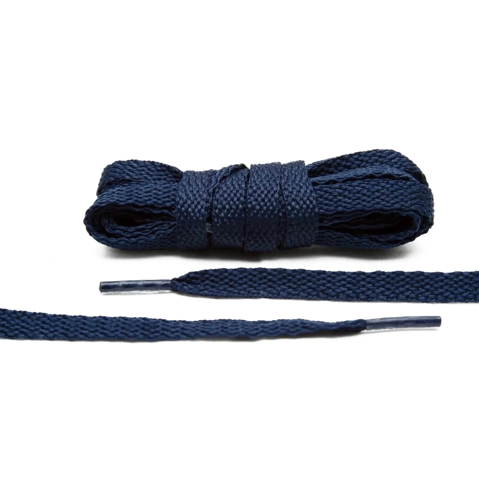 Navy Blue Flat Shoe Laces 54" Navy Blue Flat Shoe Laces 54"