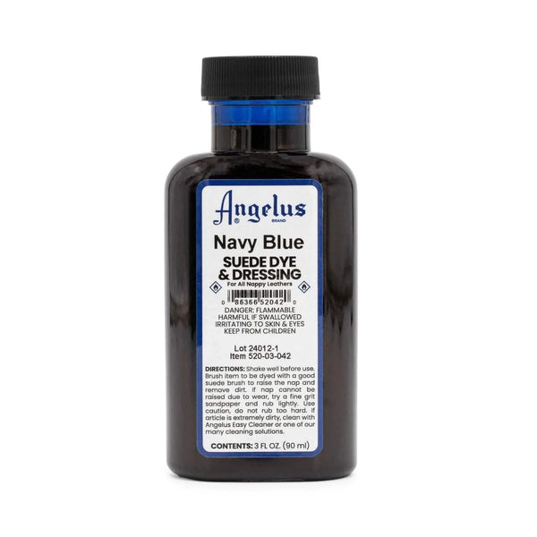 Angelus Suede Dye, 3 oz. Navy Blue
