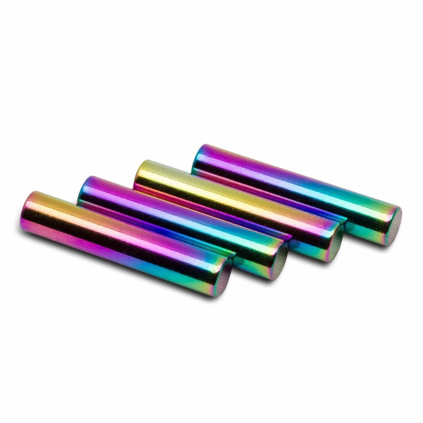 Lace Lab Neo Chrome Cylinder Aglets Neo Chrome Aglets