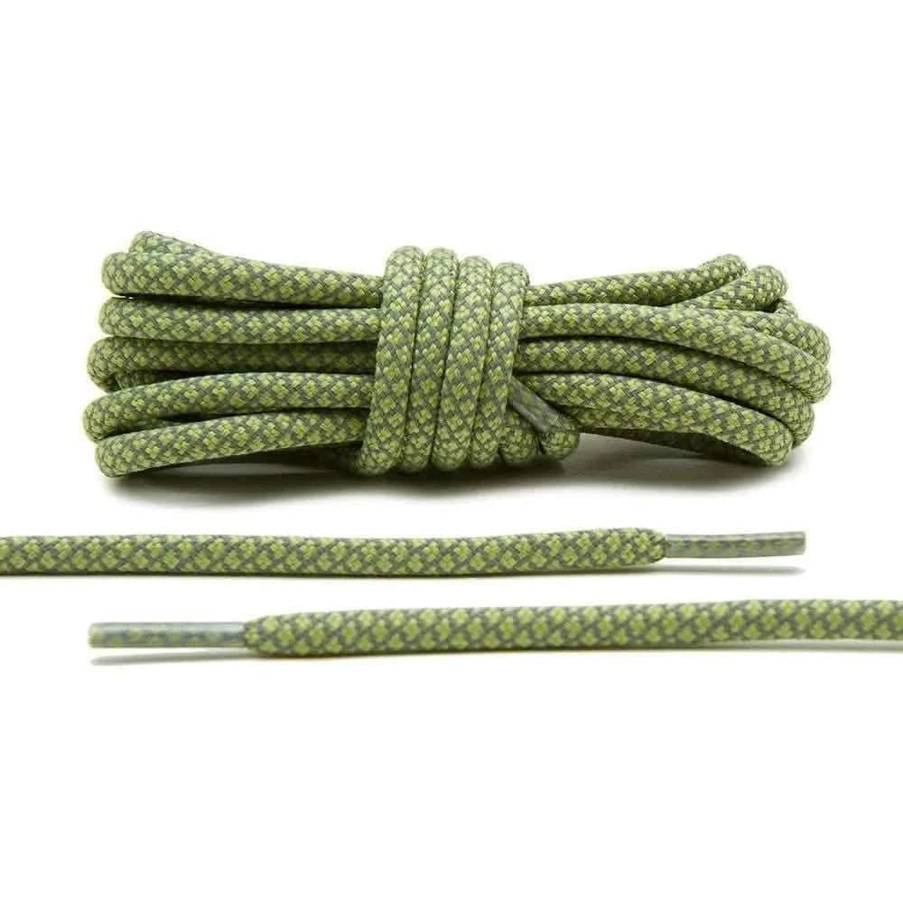 Lace Lab Olive 3M Reflective Rope Laces Reflective Rope Shoelaces