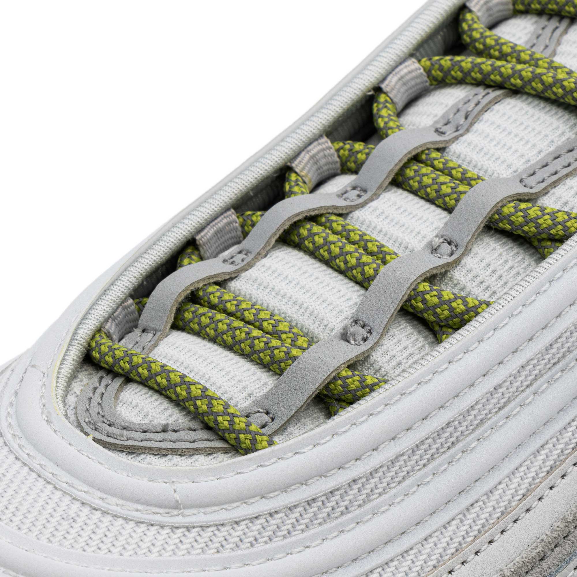 Olive 3M Reflective Rope Laces - Angelus Direct