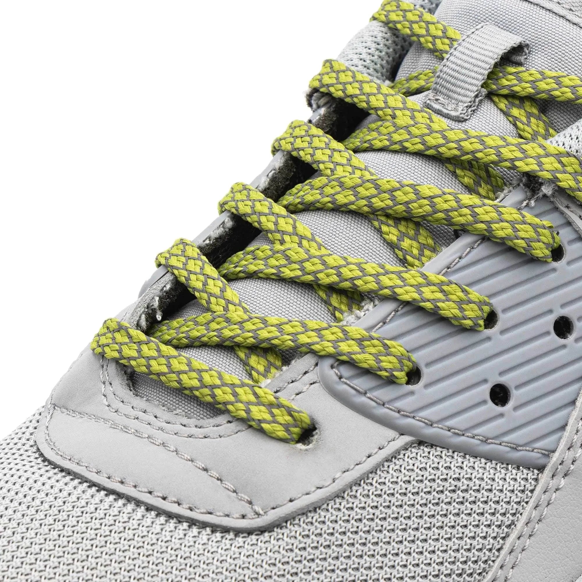 Lace Lab Olive - Reflective Flat Laces 1.0 Reflective Flat Shoelaces