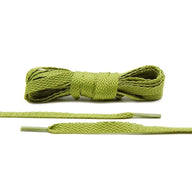 Lace Lab Olive Shoe Laces Flat Shoelaces