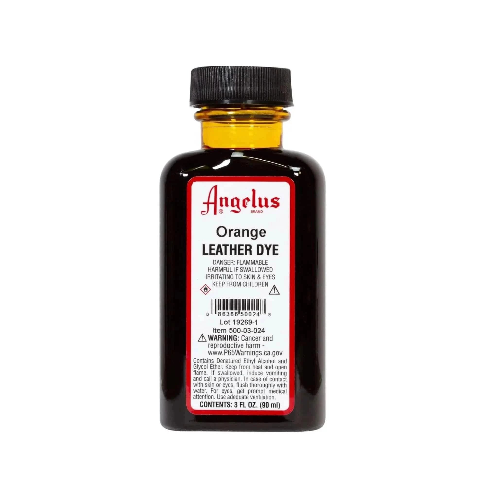 Angelus Direct Orange Leather Dye Leather Dye