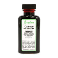 Angelus Direct Oxblood Low VOC Leather Dye 3 oz. Low VOC Leather Dye