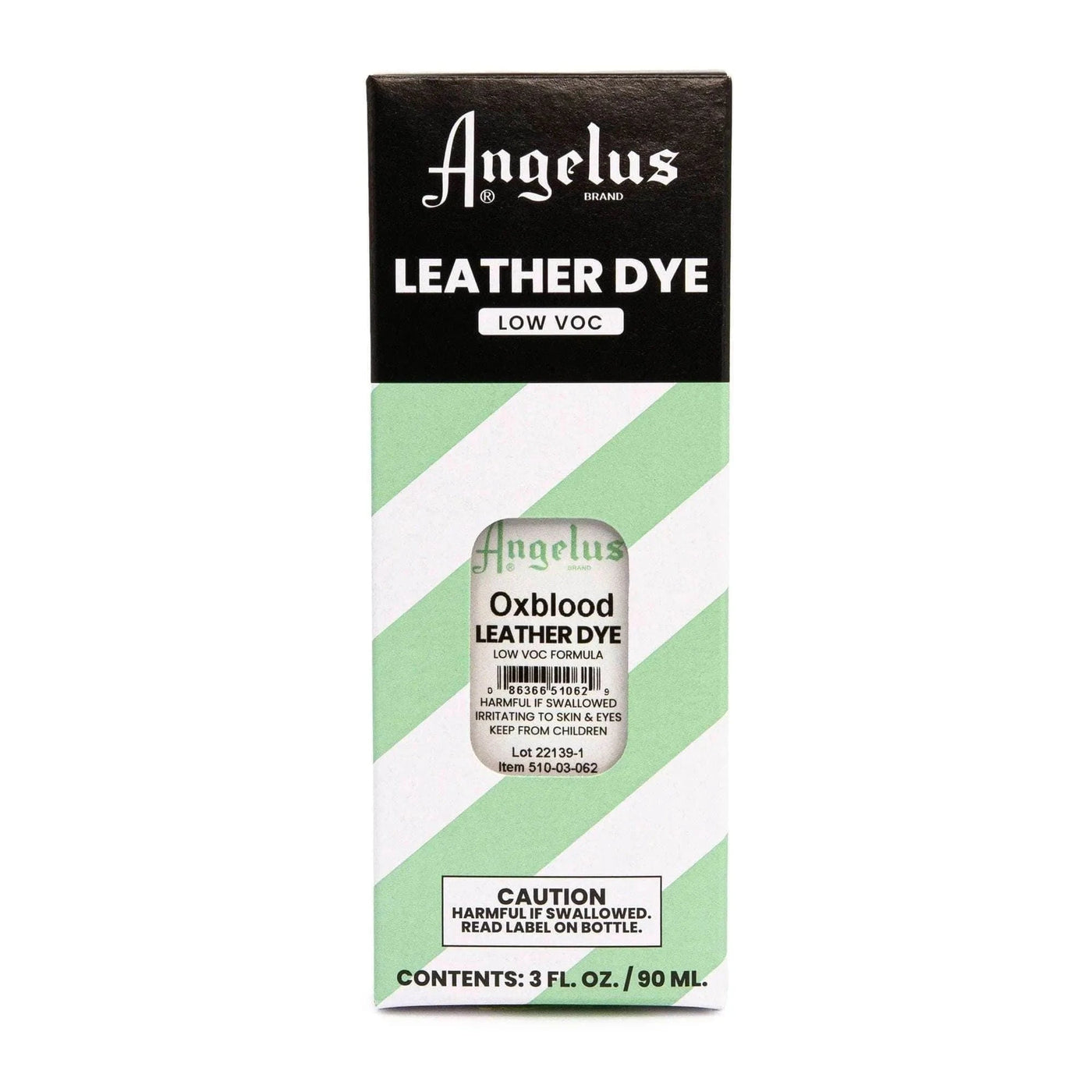 Angelus Direct Oxblood Low VOC Leather Dye 3 oz. Low VOC Leather Dye