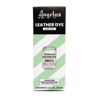 Angelus Direct Oxblood Low VOC Leather Dye 3 oz. Low VOC Leather Dye