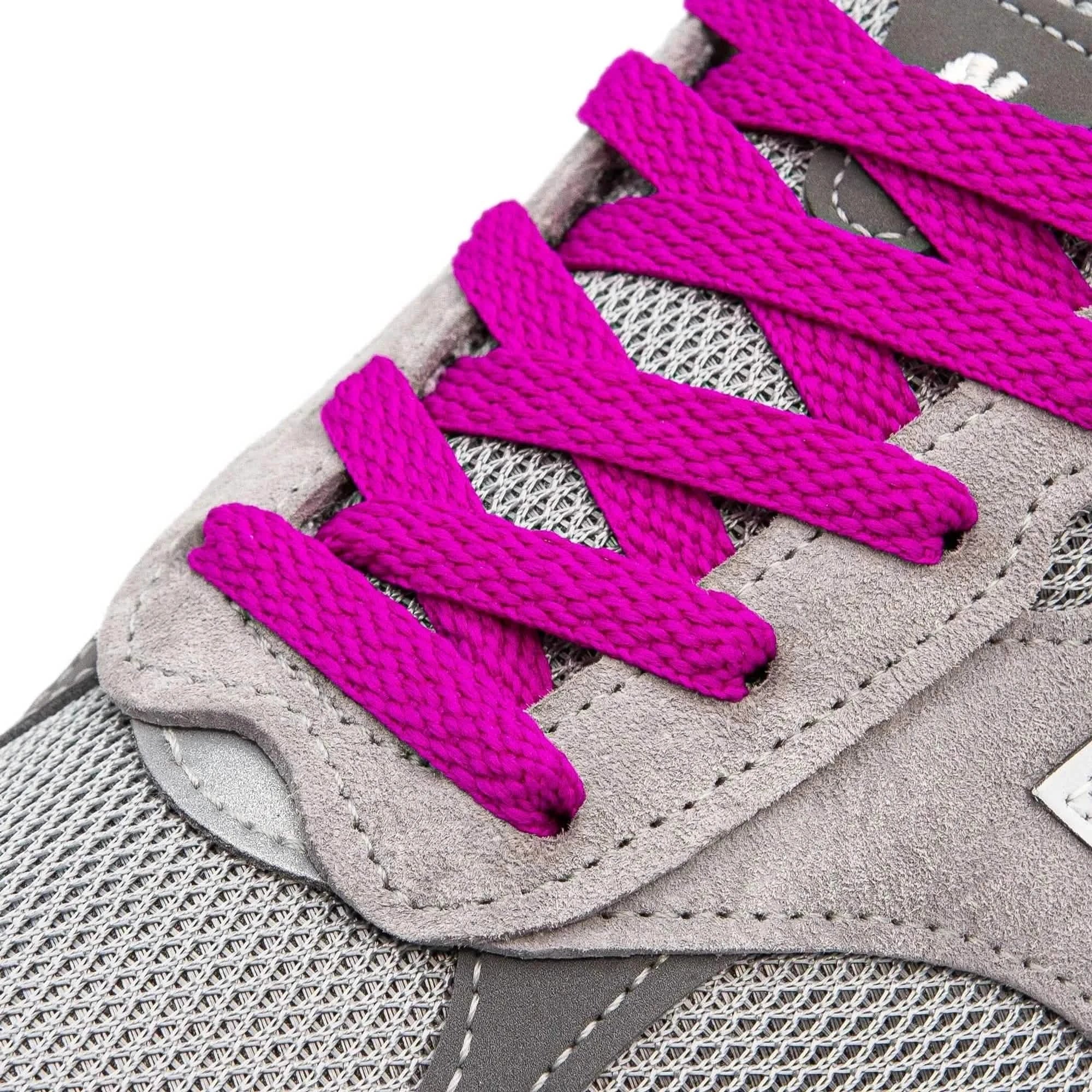 Lace Lab Paradise Purple Shoe Laces Flat Shoelaces