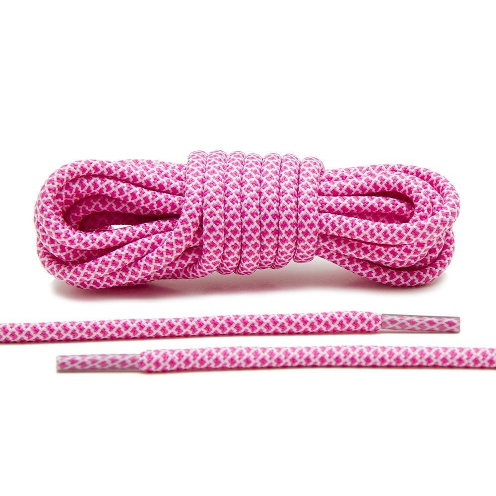 Pink/White Rope Laces - Angelus Direct