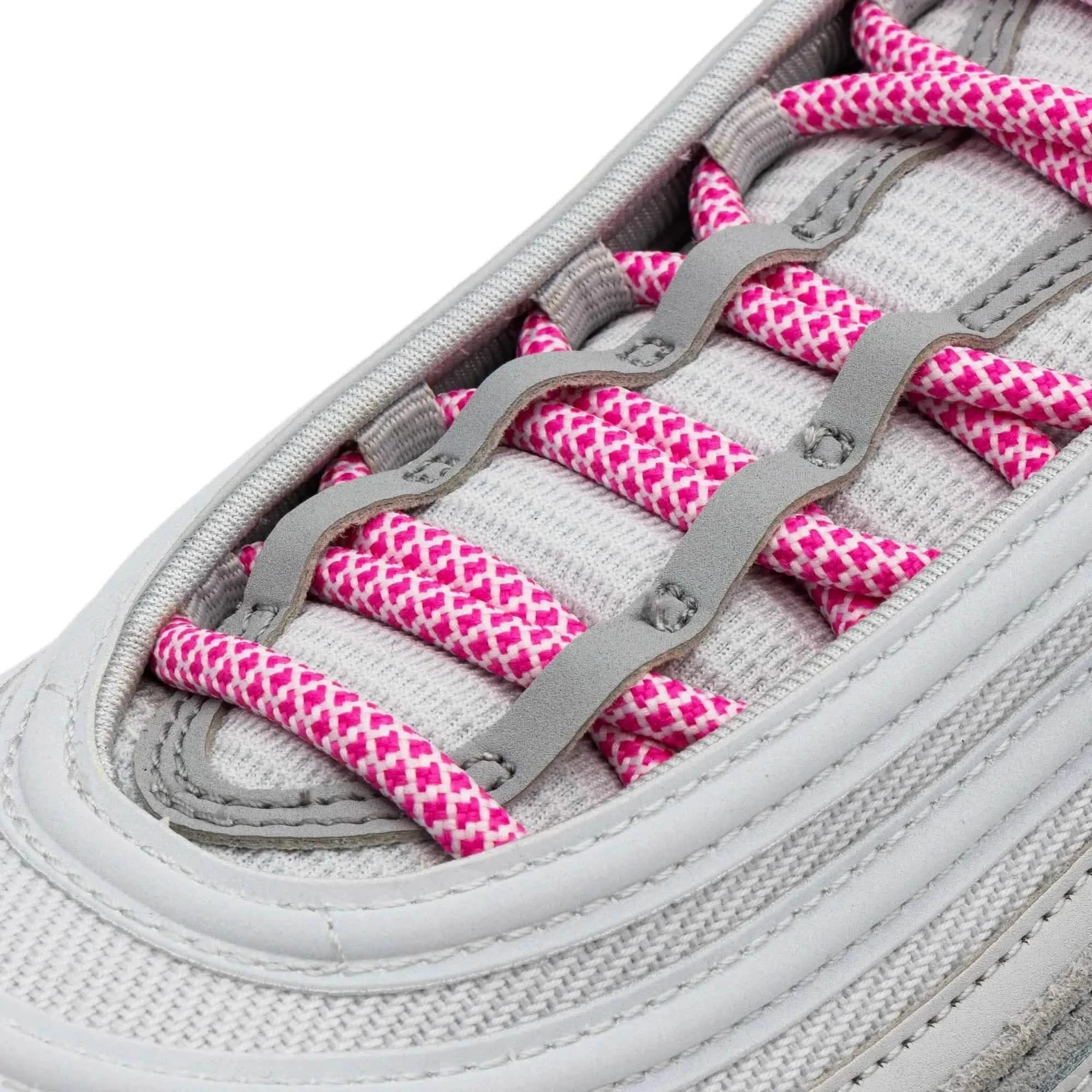 Lace Lab Pink/White Rope Laces Rope Shoelaces