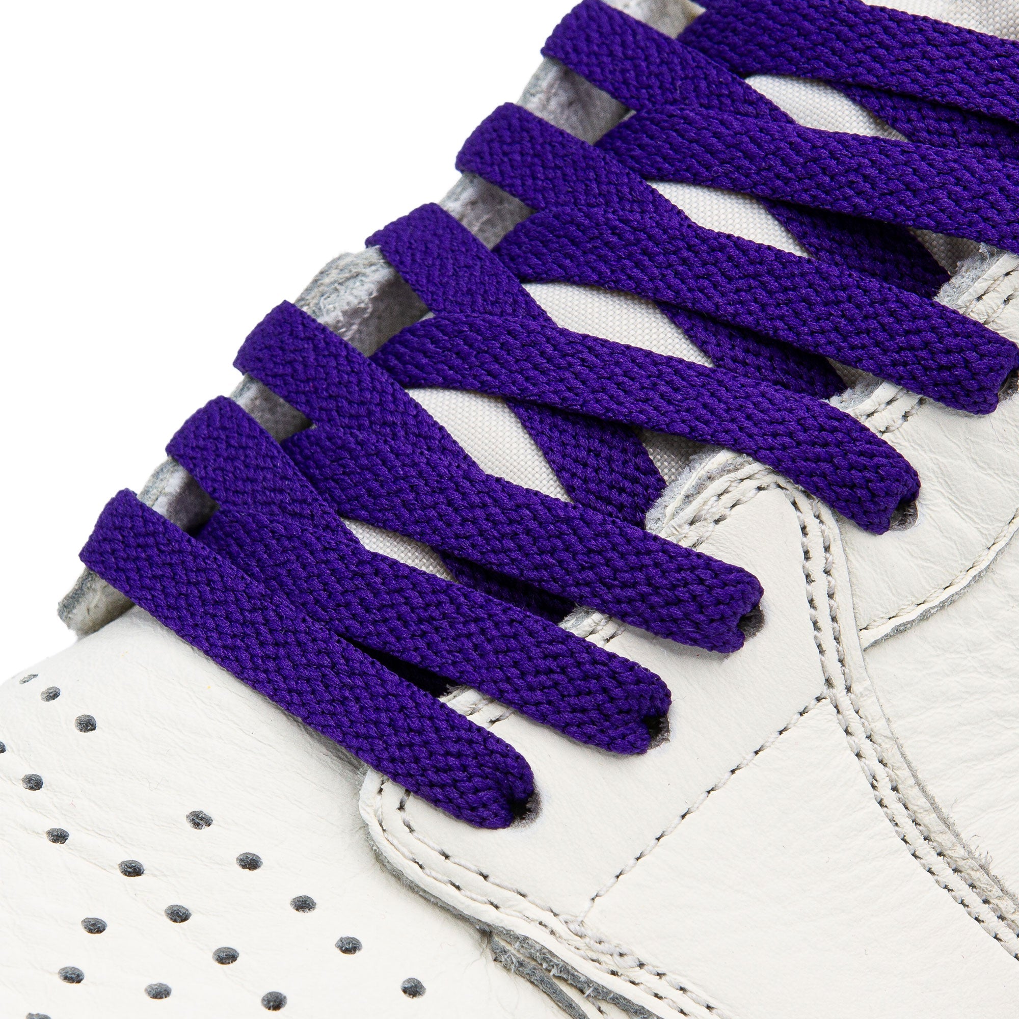 Purple Jordan 1 Replacement Shoelaces - Angelus Direct