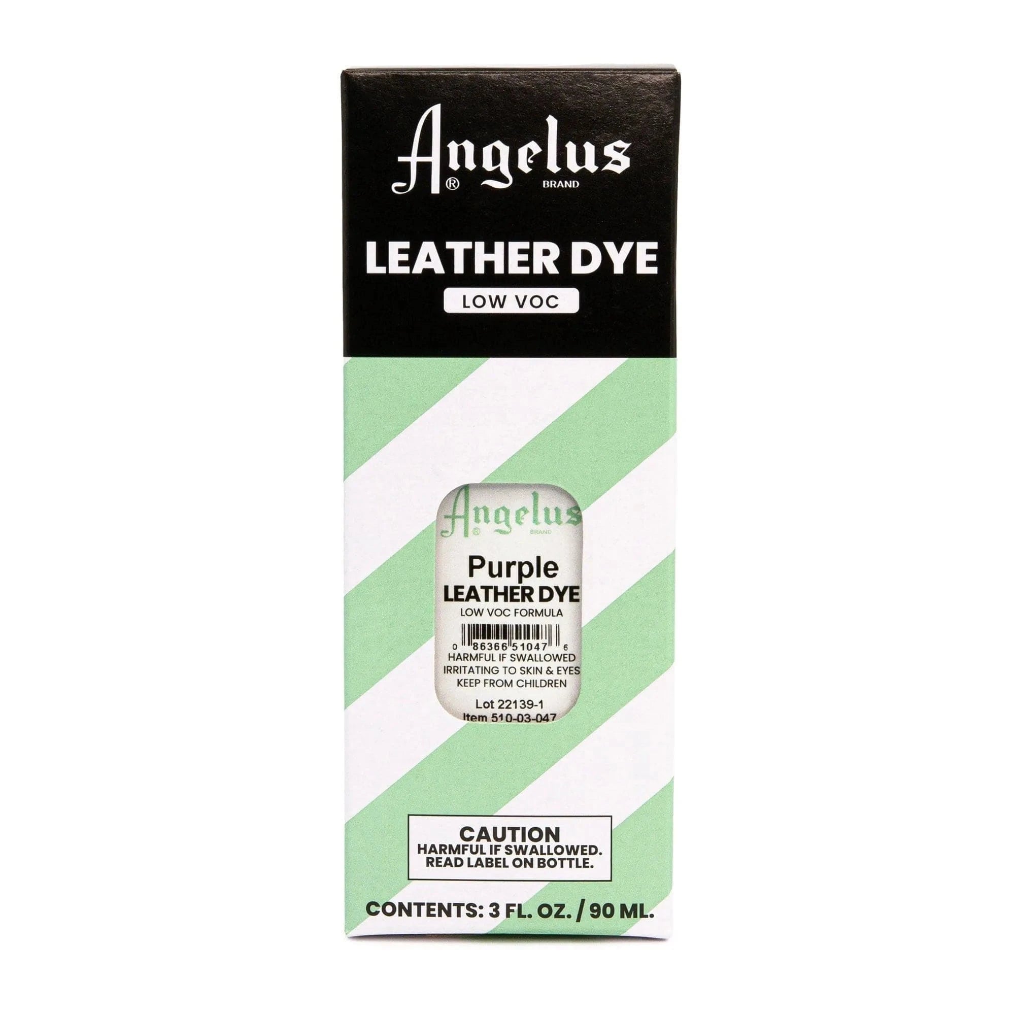 Angelus Direct Purple Low VOC Leather Dye 3 oz. Low VOC Leather Dye