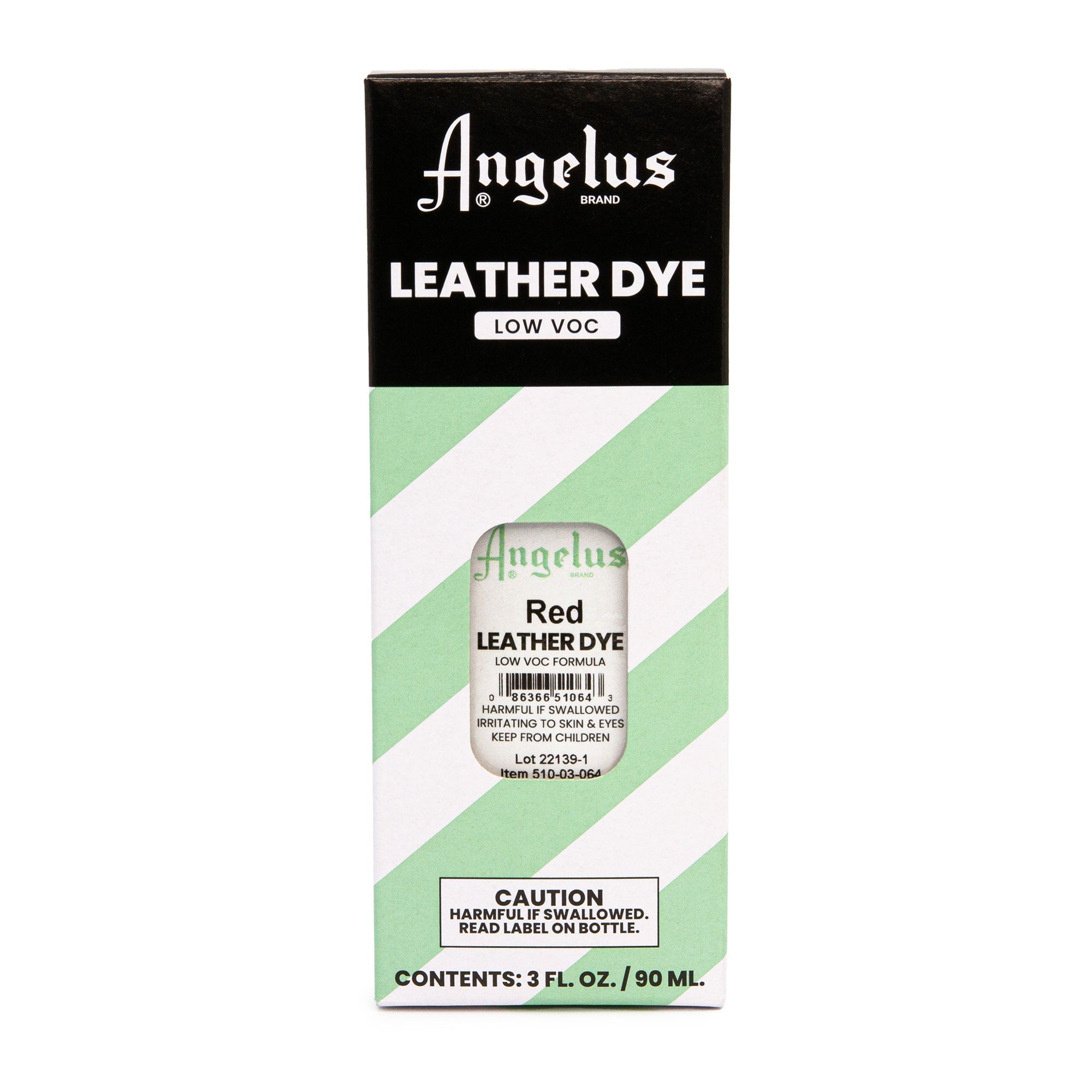 Red Low VOC Leather Dye - Angelus Direct