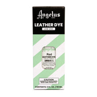 Angelus Direct Red Low VOC Leather Dye 3 oz. Low VOC Leather Dye