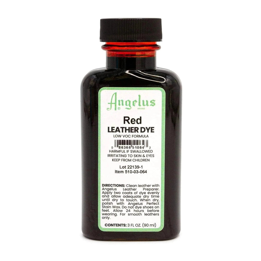 Red Low VOC Leather Dye